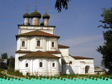 Воскресенская церковь в Гороховце
